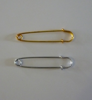 Kilt Pins 7 mm (100 pcs), Gold