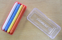 4-Colored Tailor chalk in plastic box, per piece